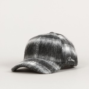Dime Shaggy Low Pro Cap Black Plaid